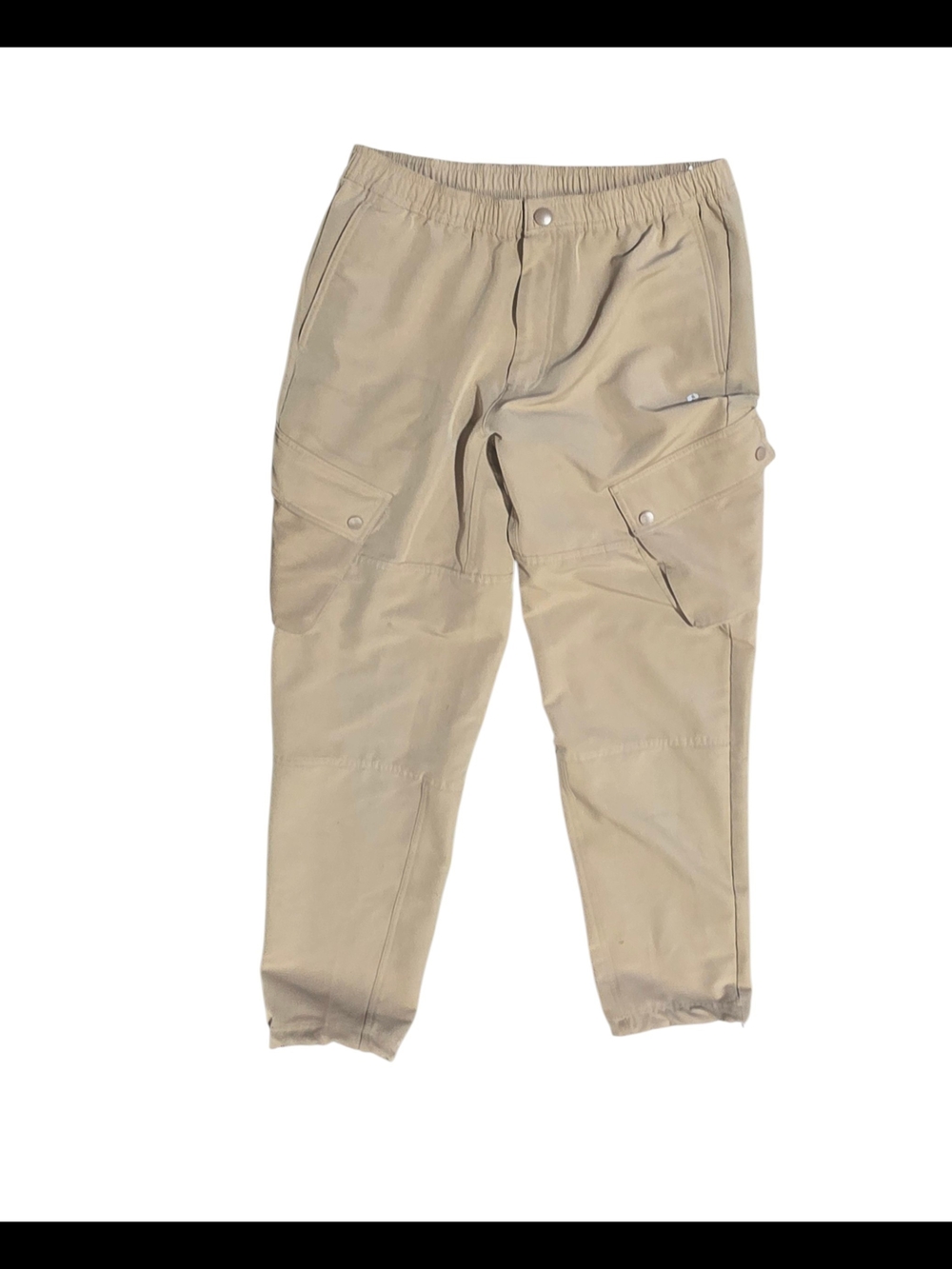 Bonobos Beige Cargo Jogger Pants - Utility Pocket Detail